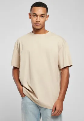 Produktbild von Urban Classics TB3085 | Organic Basic Tee Herren T-Shirt - Farbe: Sand - Größe: S