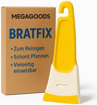 Zdjęcie produktu dla 3-częściowy zestaw silikonowych szpatułek do garnków, patelni, misek PL.