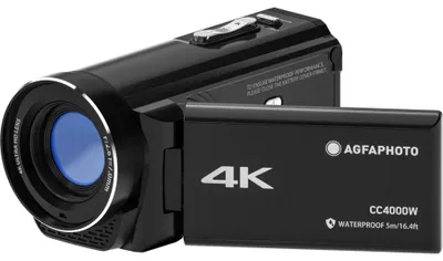Zdjęcie produktu dla AgfaPhoto CC4000W, 24 MP, 4K Ultra HD, 7,62 cm (3"), LCD, 430 g, Czarny