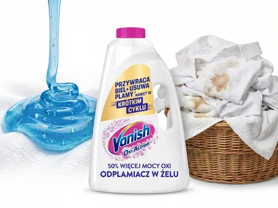 Produktbild von Vanish Oxi Action White Fleckenentferner-Gel 3 l