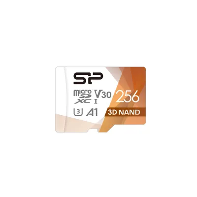 Obrázok produktu pre Silicon Power Superior Pro, 256 GB, MicroSDXC, Trieda 10, UHS-I, 100 MB/s, 80 MB/s