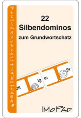 Produktbild von 22 Silbendominos zum Grundwortschatz