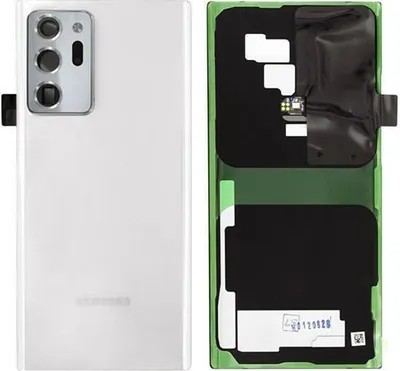 Produktbild von Original Samsung Note 20 Ultra 5G N986 Akkudeckel  Batterie Deckel Backcover Weiß