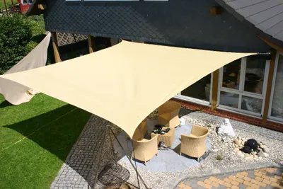 Produktbild von Happy Kidz Sonnensegel HappySun - Rechteck groß Farbe: beige 201300253-beige
