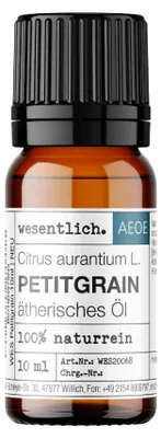 Produktbild von Petitgrain (10ml) - naturreines, ätherisches Öl von wesentlich