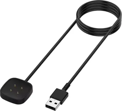 Produktbild von Trade-Shop 5V 1A Magnetisches Netzteil / Ladegerät / Dock / Ladekabel kompatibel mit Fitbit Versa 4 / Versa 3, Sense 2 / Sense 1, FB174RCC