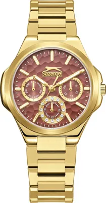 Produktbild von Damen Armbanduhr SLAZENGER SL.09.2365.4.06 Gold Mode für ein Geschenk