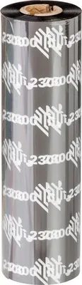 Obrázek produktu pro Zebra 2300 Wax, 74 m, 3,3 cm, 12 kusů, Černá, Vosk, 1,2 cm