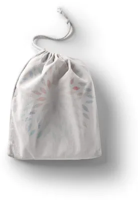 Immagine prodotto di Omgoods - Borsa in cotone riutilizzabile con coulisse, disponibile in vari colori