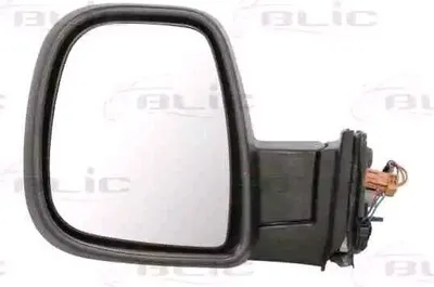 Produktbild von BLIC 5402-21-035371P Außenspiegel Seitenspiegel Links für CITROËN BERLINGO (B9) Beheizt Konvex Grundiert Elektrisch