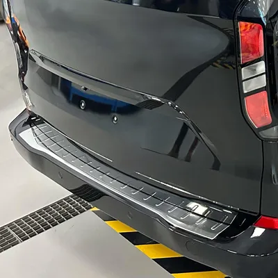Zdjęcie produktu dla Zderzak ochronny do Volkswagen Transporter T7 2024-2025 stal nierdzewna szczotkowana 1x