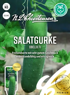 Artikelbild 1 von 'Salatgurke Obelix F1' aus der Kategorie Salatgurkensamen