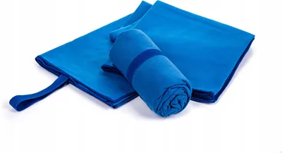 Immagine prodotto di Asciugamano Sportivo in Microfibra Bestif | Asciugatura Rapida, Leggero e Compatto | Blu 90x180 cm