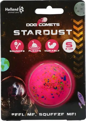Produktbild von Dog Comets Ball Stardust Roze S