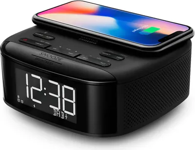 Produktbild von Radiowecker mit kabellosem Ladegerät Philips TAR7705/10
