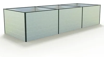 Immagine prodotto di GFP Orto rialzato in alluminio DANIELA - 351 x 119 x 77 cm , alluminio