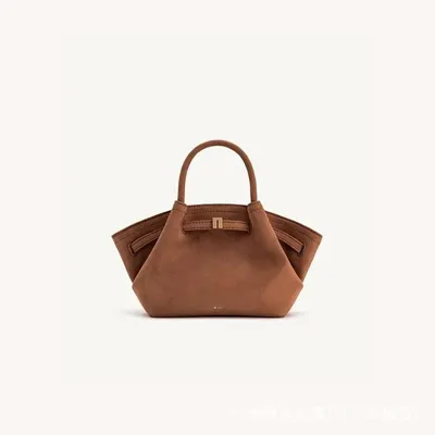 Zdjęcie produktu dla Torba typu "tote bag", casualowy design, wytrzymała skóra PU, kolor brązowy, duża