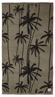 Produktbild von Strandlaken Palmen Grün 100x180