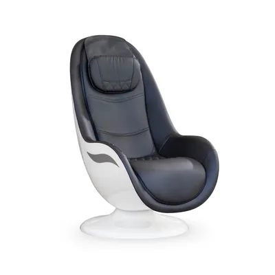 Produktbild von Medisana RS 650 Lounge Chair, Knetmassage, Rollende Massage, Shiatsu, Schwedische Massage, Klopfmassage, Rücken, Gesäß, HIPS, Hals/Nacken, Schultern, Thighs, Taille, Schwarz, Weiß, 100 W, 50/60 Hz, 220 x 240 V