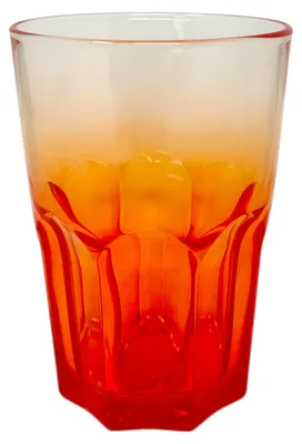 Produktbild von ARC Trinkglas Crazy Rot 400 ml – Neon Design Glas, robust & modern