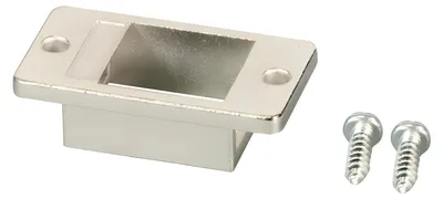 Produktbild von EFB Keystone Einbaurahmen 1-Port,Zinkdruckguss,metallfarben