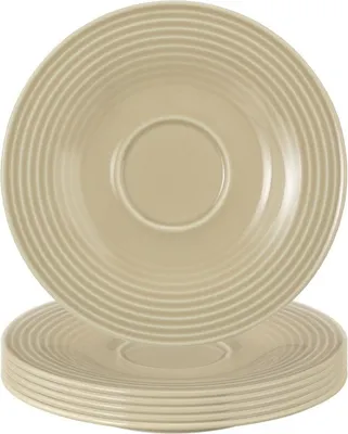 Produktbild von Seltmann Weiden Beat Sandbeige Kombi-Untertasse 13,5 cm 6er Set