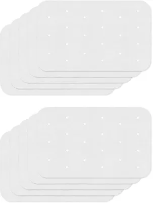 Produktbild von 150 Stück Antihaft-Papier für Heißluftfritteuse, rechteckig, ideal für knusprige Gerichte