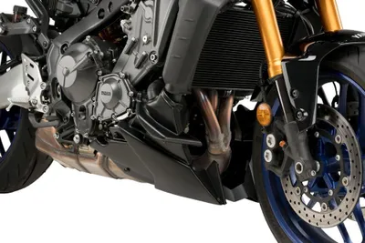 Produktbild von PUIG 20646J  Bugspoiler  passend fuer YAMAHA MT-09 SP Mattschwarz