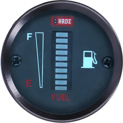 Image de Jauge de carburant Compteur de carburant LED Jauge de carburant 2in Jauge de carburant Afficheur de carburant Indicateur de carburant Compteur