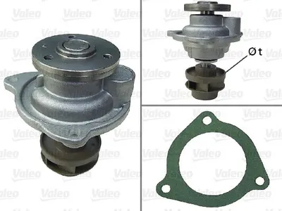 Produktbild von VALEO Kühlmittelpumpe Wasserpumpe für FORD Fiesta Mk5 Schrägheck (JH1, JD1, JH3, JD3) 506809