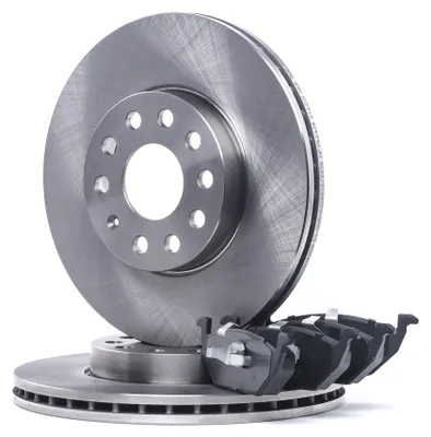 Produktbild von RIDEX Bremsenset Vorne Bremsscheiben Beläge Satz für VW GOLF VI (5K1) 288mm