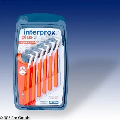 Produktbild von Interprox plus super micro orange Interdentalb. 6 St