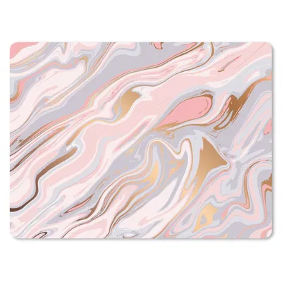 Produktbild von MuchoWow® Mauspad Mousepad Marmor - Pastell - Abstrakt - Muster 23x19 cm - Mousepads - Maus Mat - Pad - Mausunterlage - Schreibtischunterlage - Mauspad