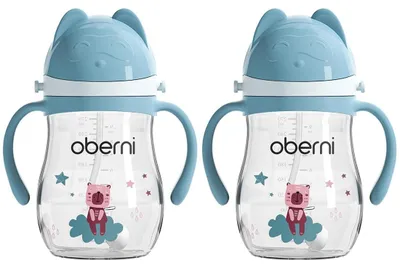 Image de Set de 2 gobelets pour bébé avec poignée