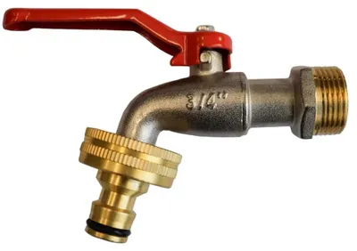 Obrázek produktu pro Pákový kulový ventil s 3/4" zásuvnou spojkou