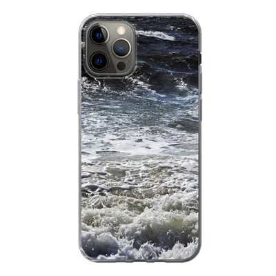 Produktbild von MuchoWow® Handyhülle Schutzhülle Hülle für iPhone 13 Pro Nordsee - Wasser - Wellen Silikon Softcase Handy Hülle - Handy-Tasche