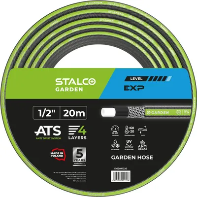 Image de Tuyau d'arrosage ATS EXP 1/2″ 20 m STALCO GARDEN S102041220