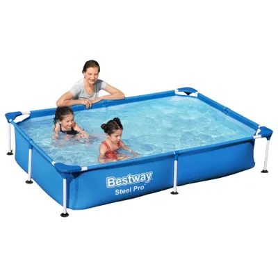 Produktbild von Bestway Steel Pro™ Pool 221x150x43 cm, Stahlrahmenpool