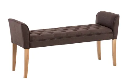 Produktbild von TPFLiving Chaiselongue Cäsar, antik-hell braun