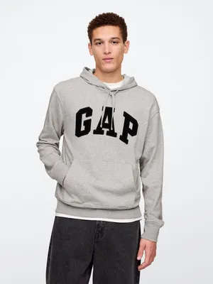 Produktbild von Gap Sweatshirt mit Logo, Kapuze, Kängurutasche und lockerem Schnitt, Größe S