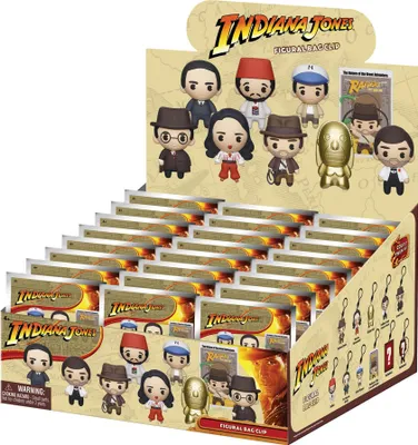 Image de Indiana Jones 3D pendentif de sac en PVC présentoir (24)