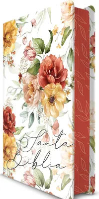 Produktbild von Biblia Rvr 1960 Letra Grande Tamaño Manual, Hc, Flores Rosadas Y Cantos Pintados / Spanish Bible Rvr 1960 Handy Size Large Print with Flowers and Sprayed Edge