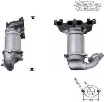 Produktbild von VEGAZ Katalysator Kat für FORD Fiesta Mk6 Schrägheck (JA8, JR8) Euro 4 FK-965