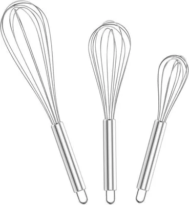 Image de Set de cuisine 3 pièces - Acier inoxydable - Pour toutes les cuisines
