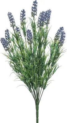 Produktbild von artplants.de Deko Lavendel ZIXTOR auf Steckstab, lila, 45cm - Künstliche Lavendelpflanze