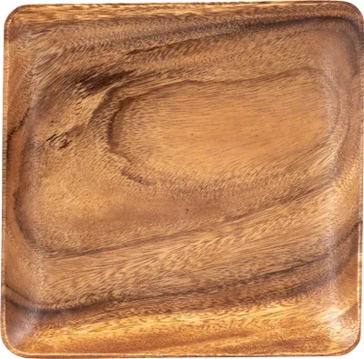 Produktbild von Holzschale Akazie quadratisch 25cm Holz Schale Obstschale Aufbewahrung