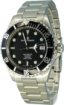 Produktbild von Revue Thommen Herren-Armbanduhr XL Diver Analog Automatik Edelstahl 17571.2137