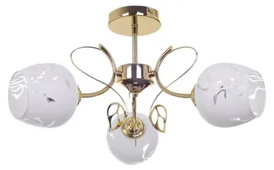 Produktbild von Deckenleuchte Fauna E27 3X40W Gold