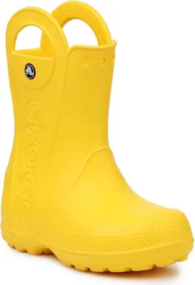 Produktbild von Crocs Handle It Rain, Stiefel, Regenstiefel, Uni, Kind, Gelb, Einfarbig