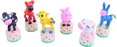 Zdjęcie produktu dla Bigjigs Toys Drewniane zwierzęta koty 1 szt
